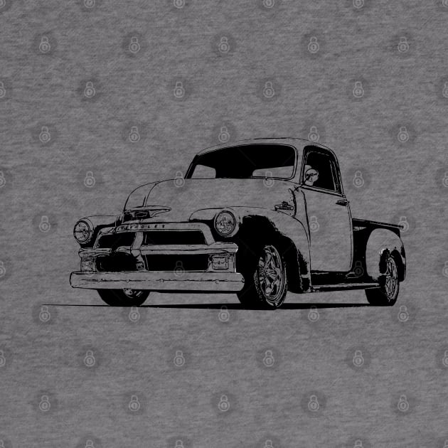 1954 Chevy 3100 - stylized by mal_photography